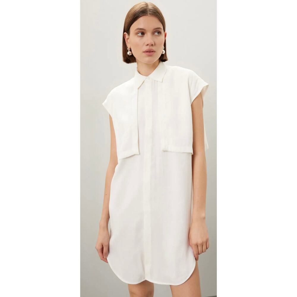 K.ngsley White NES Shirt Dress XL
